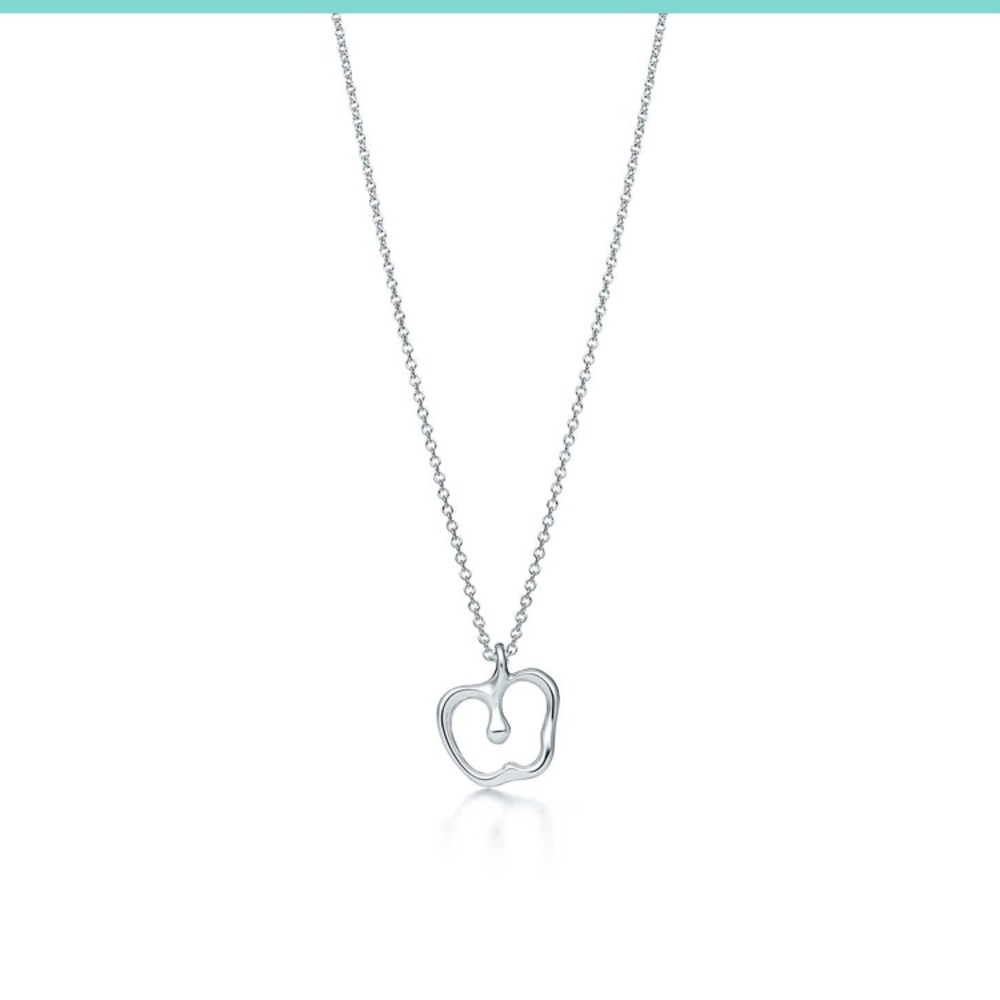 Elsa Peretti Tiffany and Co Apple Pendant Necklace